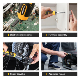 CraftZone compact handle design reduces fatigue during long tasks.