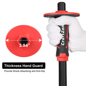 CraftZone masonry chisel 40CR steel core for durable masonry work