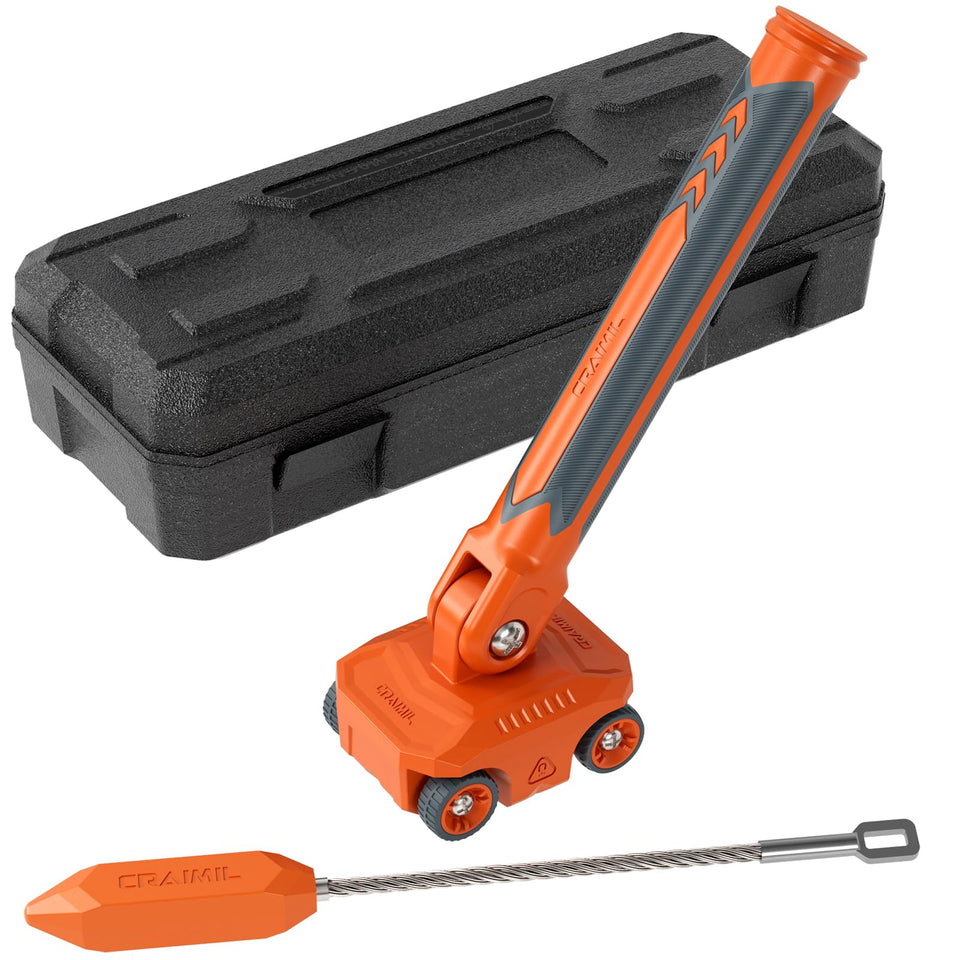 Craimil Magnetic Wire Puller case keeps components organized for on-site use.