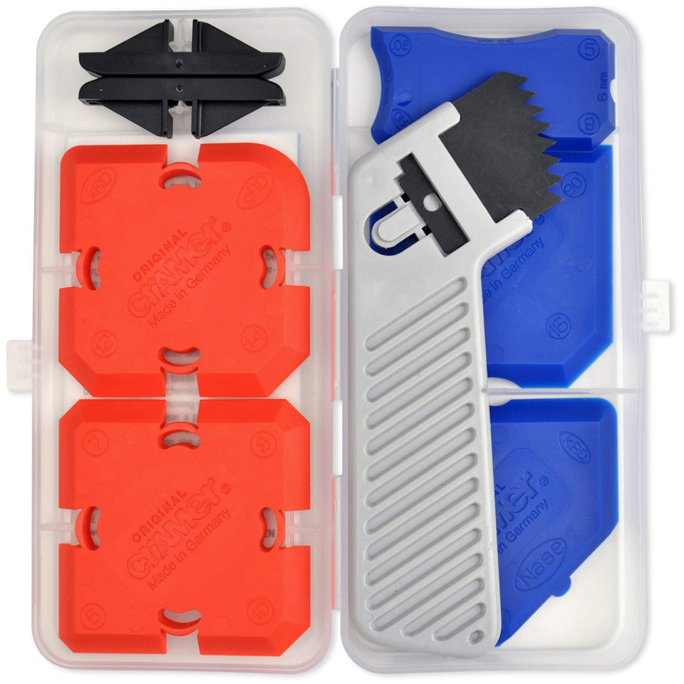 Cramer Fugi professional tool kit for precise silicone profile shaping.
