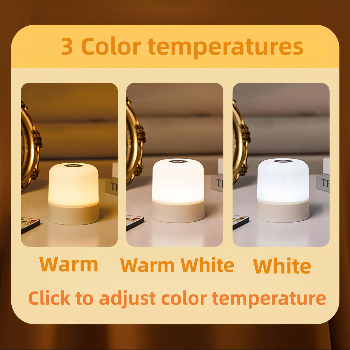 Cravonel night light neutral glow for tasks.