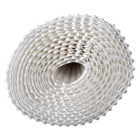 Whitecap matting shown with taped vapor barrier for reliable moisture management