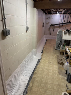 Matting protects vapor barriers and floors during encapsulation projects