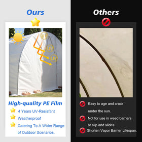 Crawldryer durable vapor barrier 10mil, ideal for crawl space encapsulation.