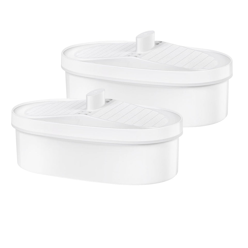 Craynivel Waterdrop WD-PF-01A Plus filter pack 2 reduces contaminants for clean tasting water.