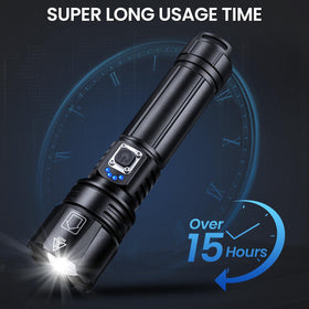 Crazybrace IPX7 waterproof flashlight handles rain and wet conditions.