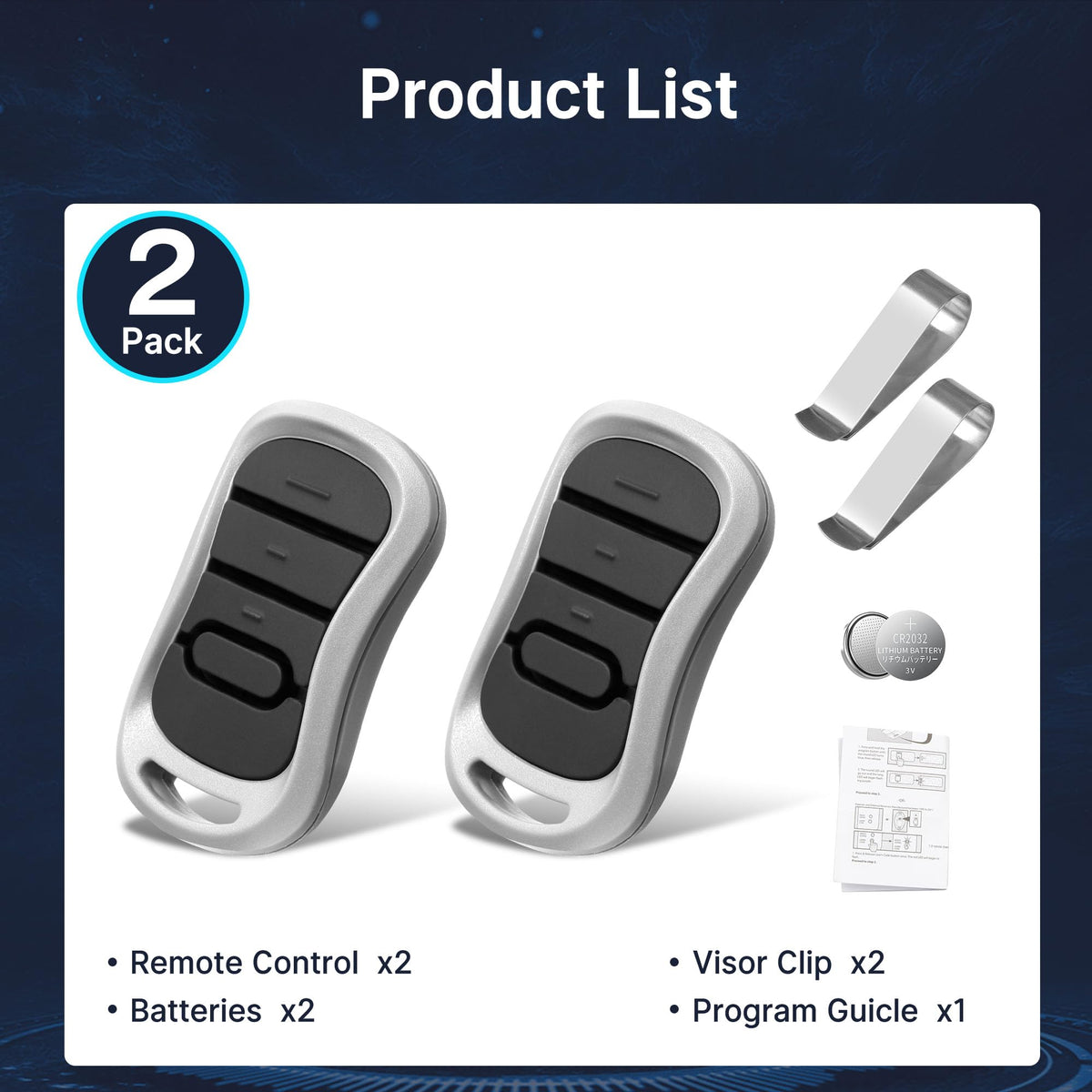 CreaCity CodeDodger compatibility badge for Overhead Door remotes.