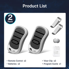CreaCity CodeDodger compatibility badge for Overhead Door remotes.