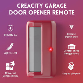 CreaCity easy one-button pairing remote simplifies setup and use