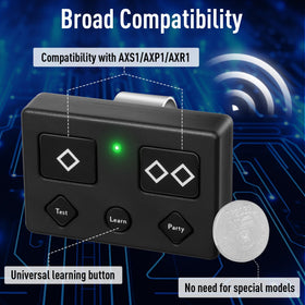 CreaCity Ghost Gate remote compatibility chart, broad model coverage and easy pairing