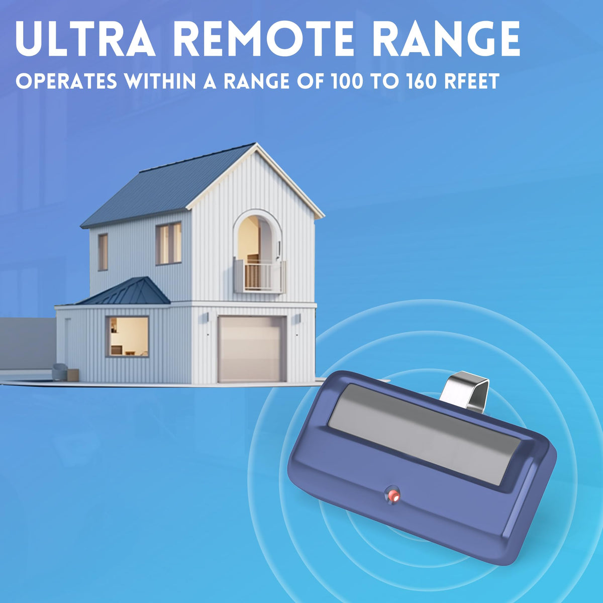 CreaCity range up to 120 feet for seamless exterior entry