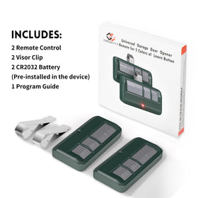 CreaCity remote range up to 120 feet for convenient access.