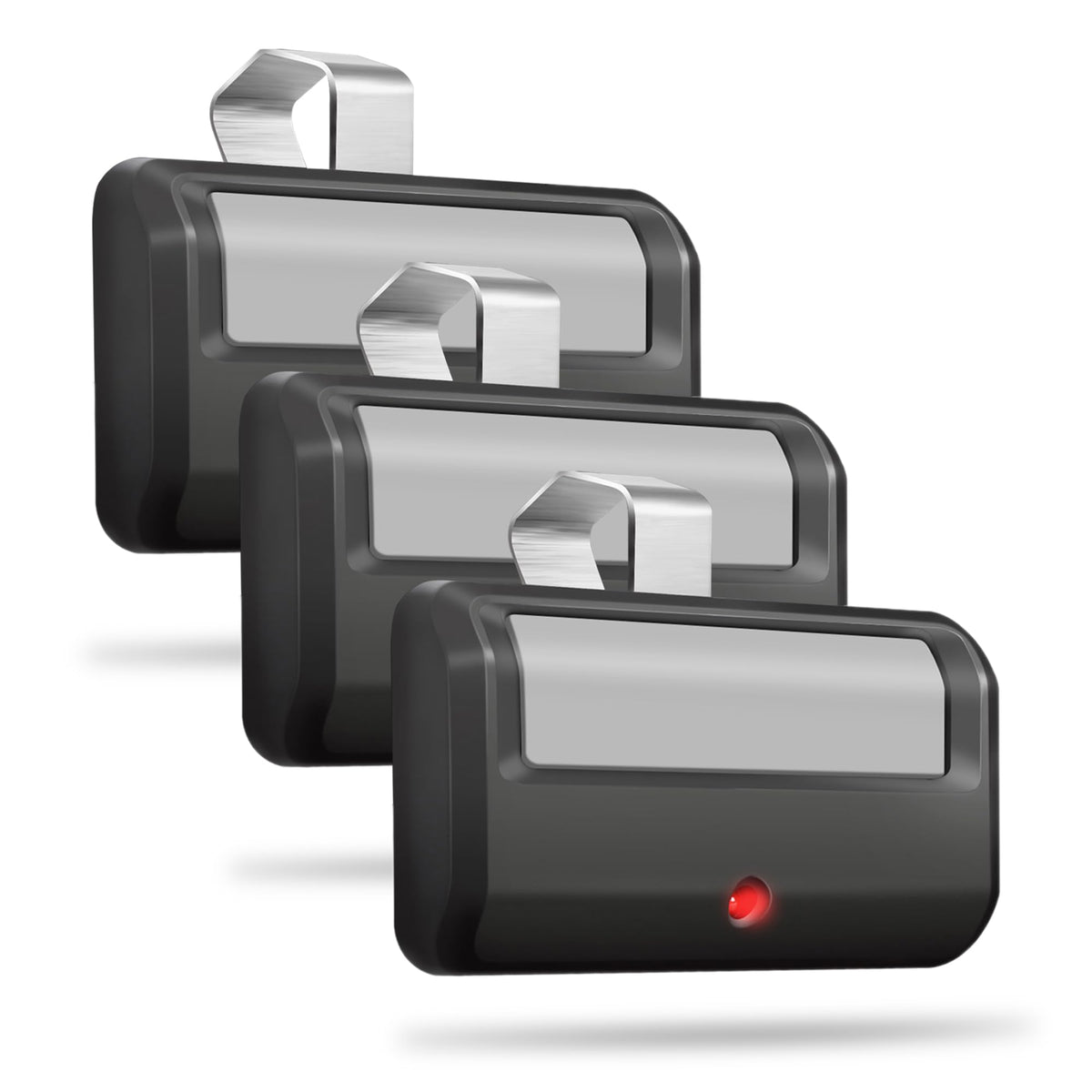 CreaCity universal remote front view enables quick access in busy multi-car homes