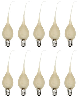 Creative Hobbies bulb close-up with pearlized finish for a luxe look.