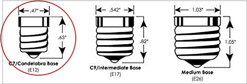 Creative Hobbies incandescent filament long-life bulb up to 3,000 hours.