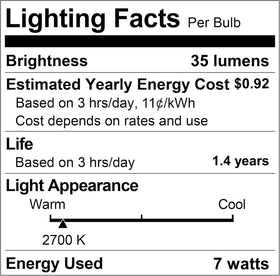 Creative Hobbies indoor use only bulb ensures safe, cozy home lighting.
