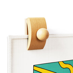 Crebri 4 tapestry hangers small for wall display and easy hanging
