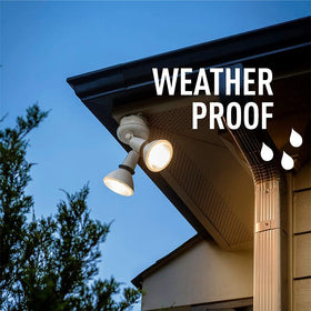 Dimmable Cree Par38 flood bulb offering adjustable brightness for outdoors