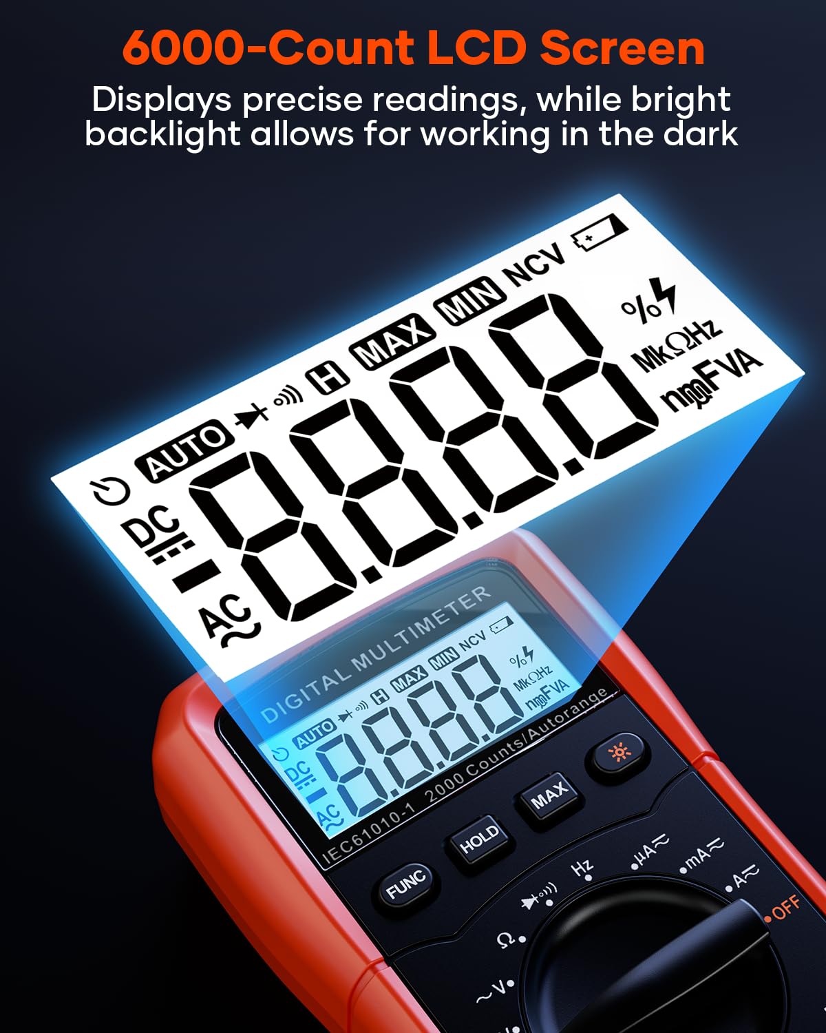 Crenova MS8233D resistance test reveals circuit integrity.