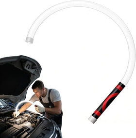 CREPE bendable LED flashlight 27in showing reach into engine bays for versatile lighting
