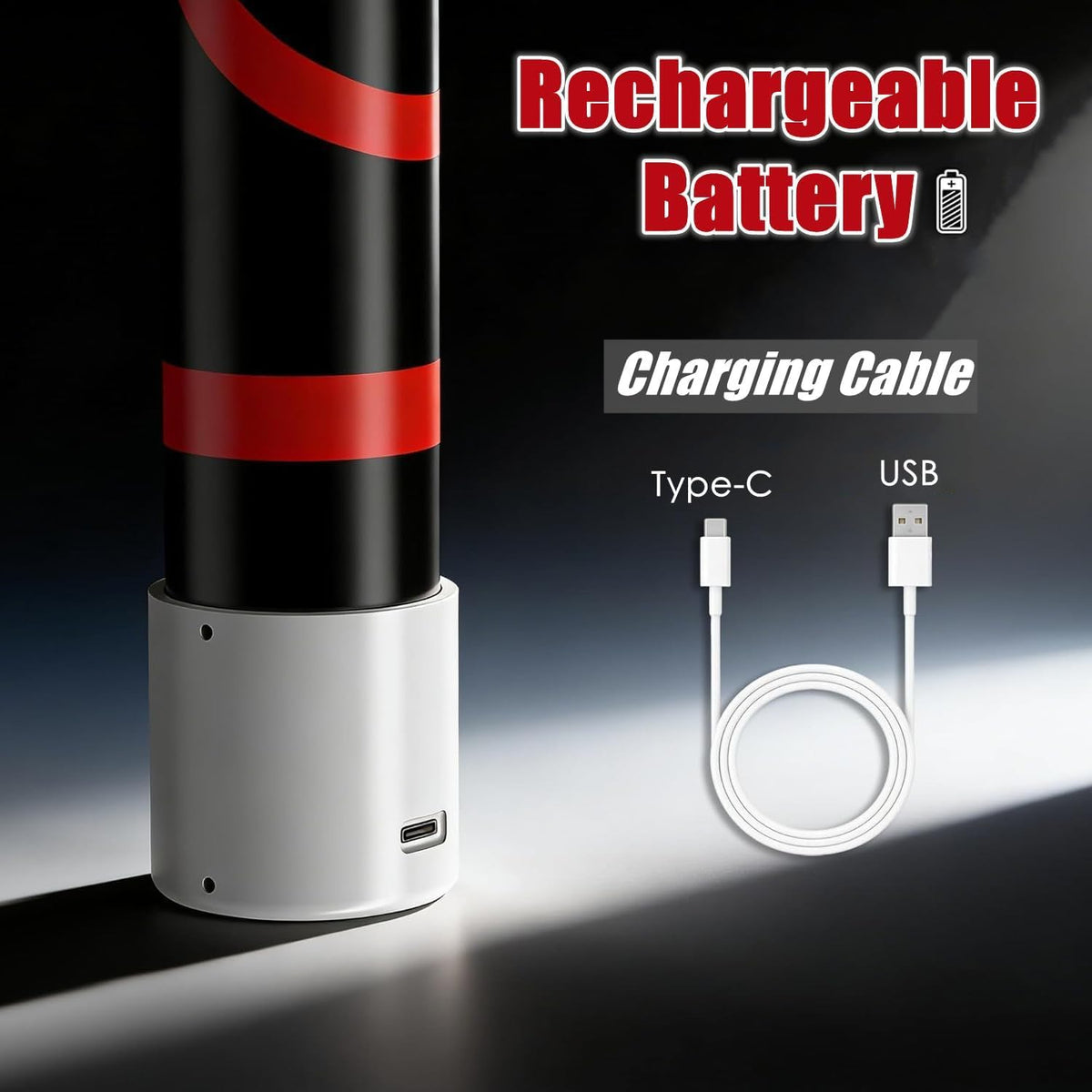 CREPE rechargeable battery with 2.5 hour fast charge for continuous work