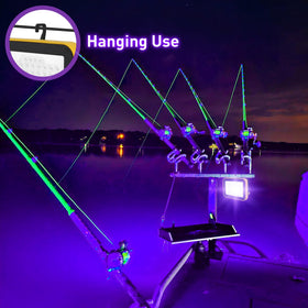 CREPOW enhances fluorescent lures for night fishing and riverbank visibility