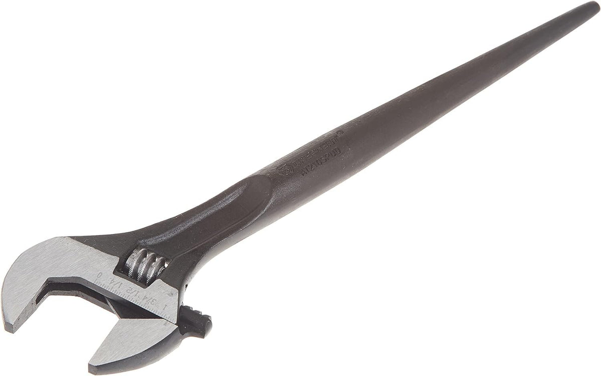Crescent hex jaw design grips fasteners tightly to reduce slippage