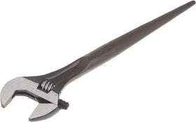 Crescent hex jaw design grips fasteners tightly to reduce slippage