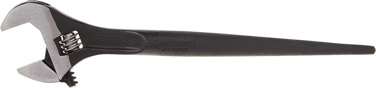 Crescent 10-inch wrench with large knurl for smooth adjustment