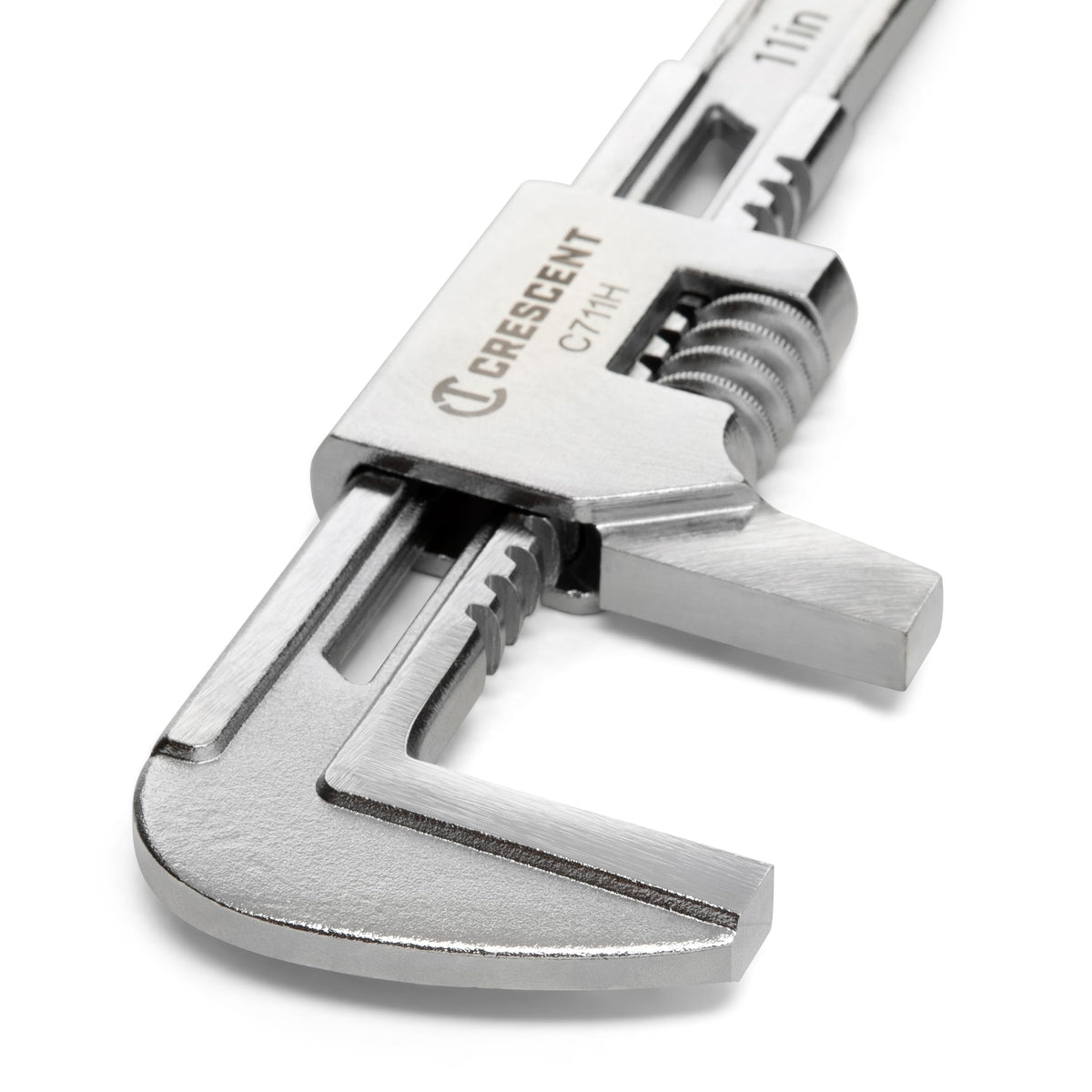 Crescent 11inch automotive wrench slim-head design fits tight spaces.