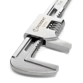 Crescent 11inch automotive wrench slim-head design fits tight spaces.