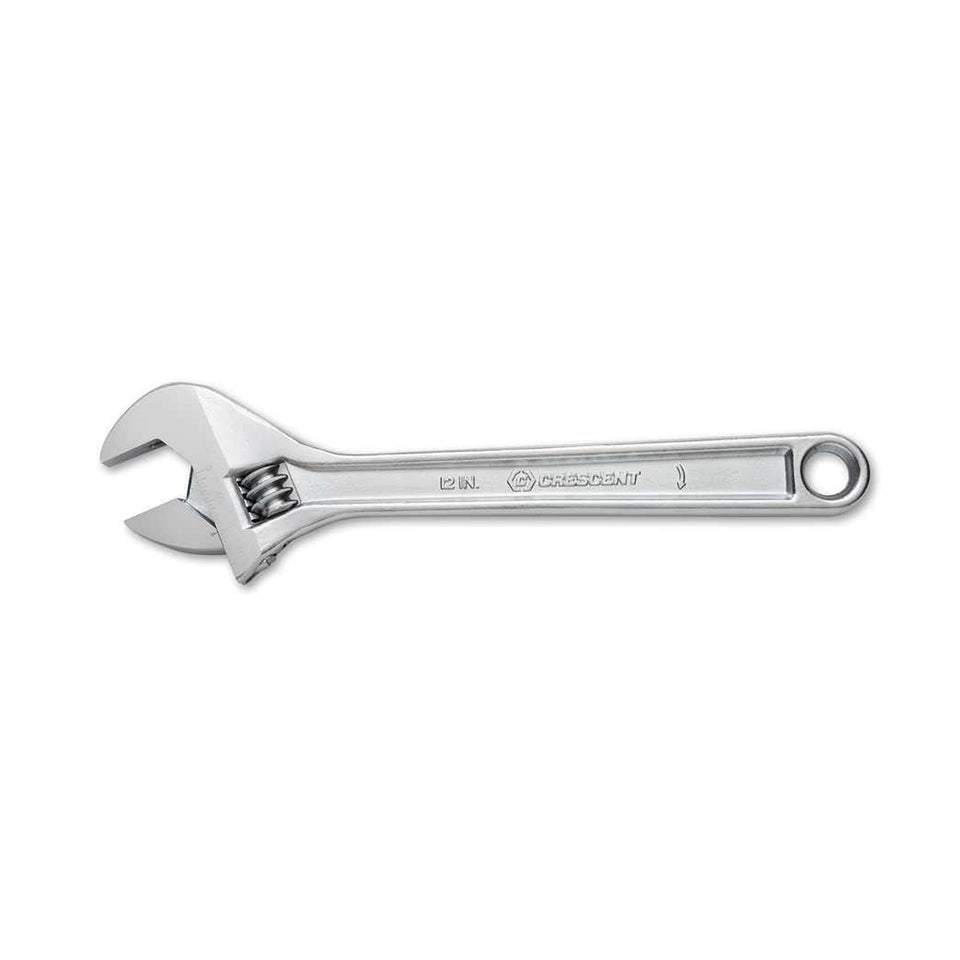 Crescent 12-inch adjustable wrench carded, ready for professional or DIY use
