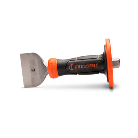 Crescent CBCH30H brick chisel cap view for safe strikes on masonry.