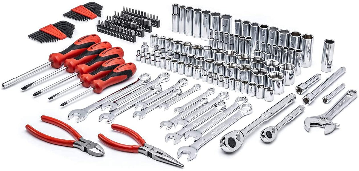 Crescent CTK180 72T ratchet enables quick, smooth fastening in tight spots.