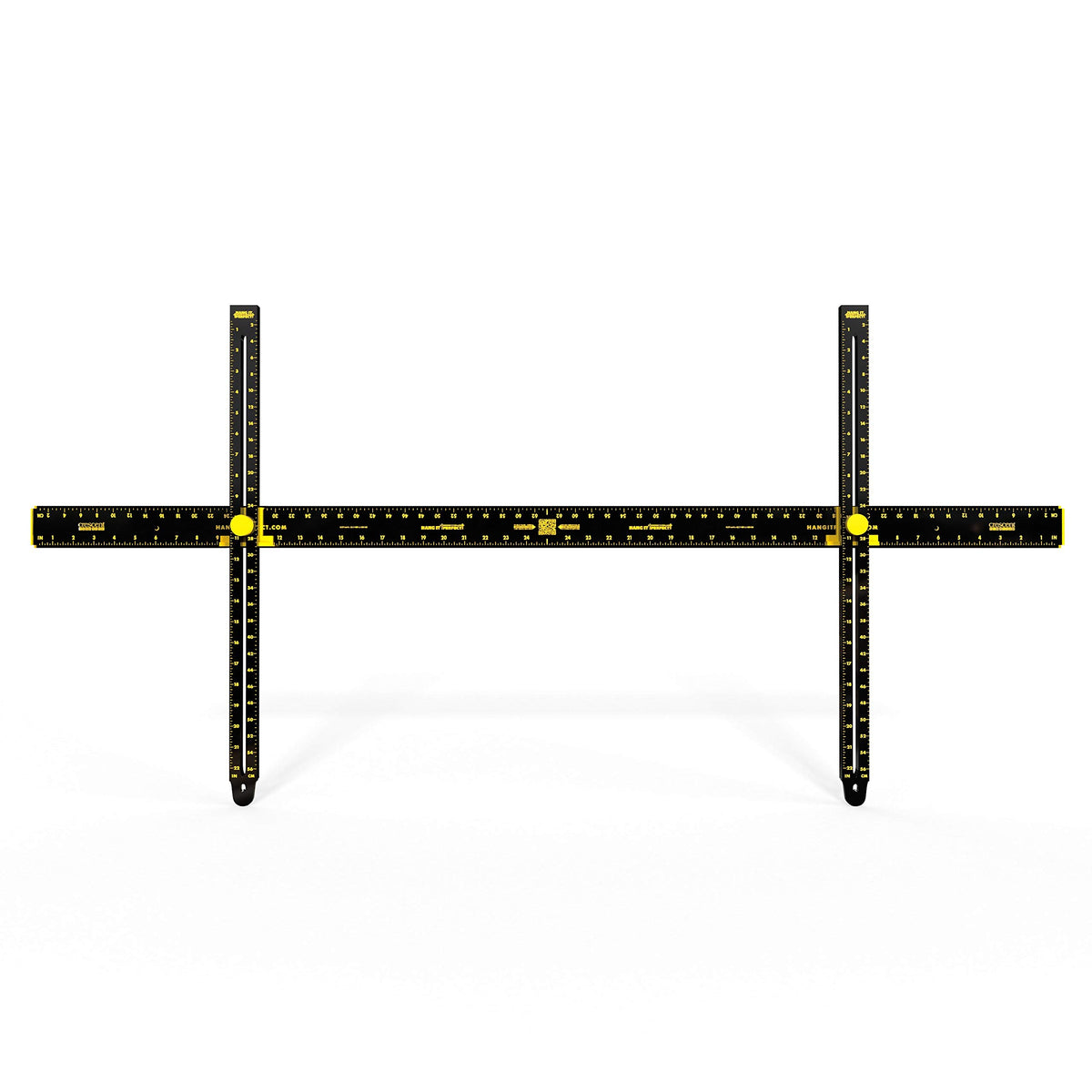 Crescent Hang It Perfect tool with built-in ruler and level for precise nail placement.