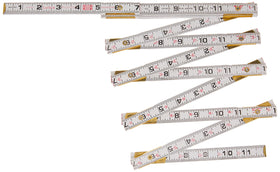 Crescent Lufkin 1066DN red-end wood rule with easy visibility for carpentry tasks