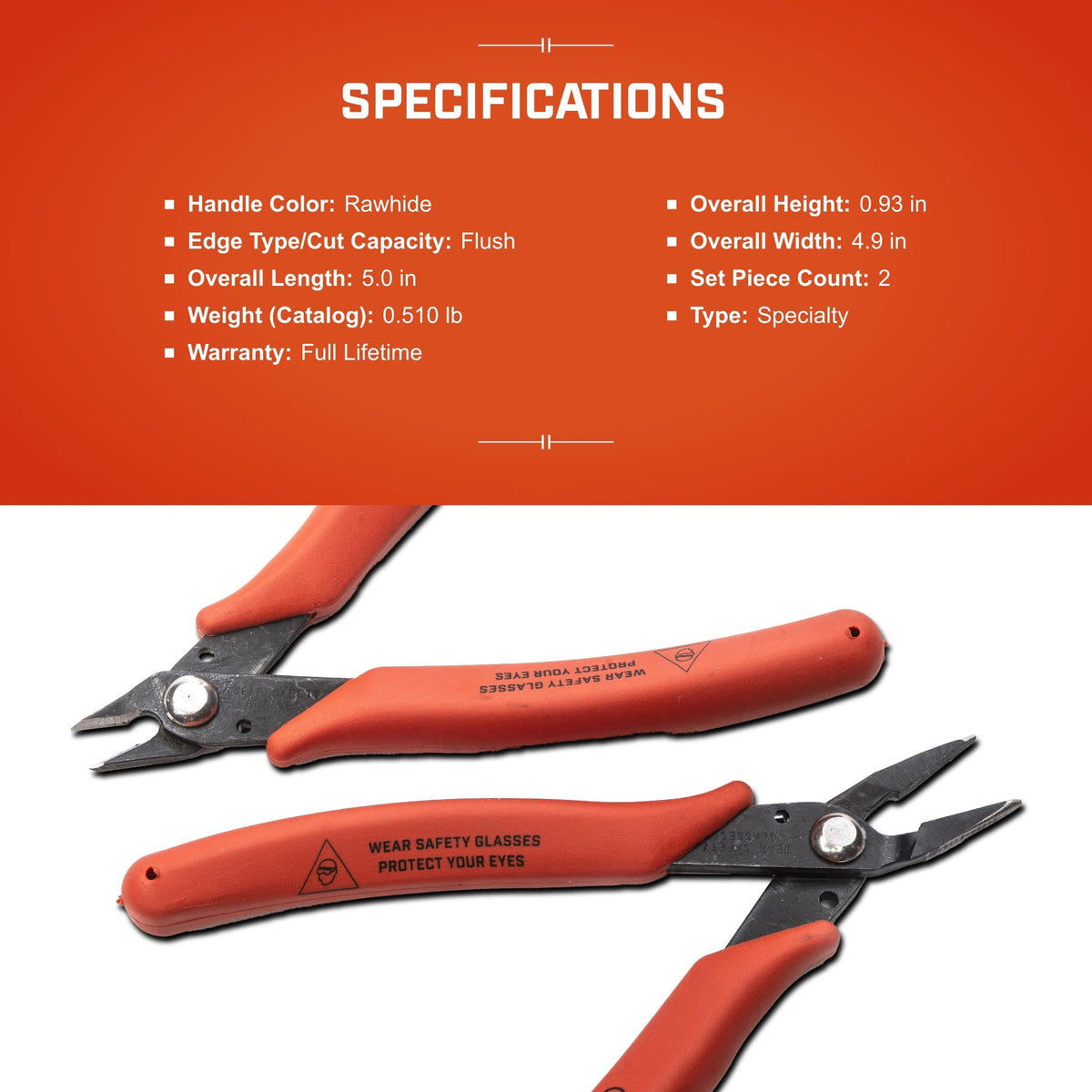 Crescent Shear Cutter Mini Pliers Set in use showing efficient cutting in tight spaces