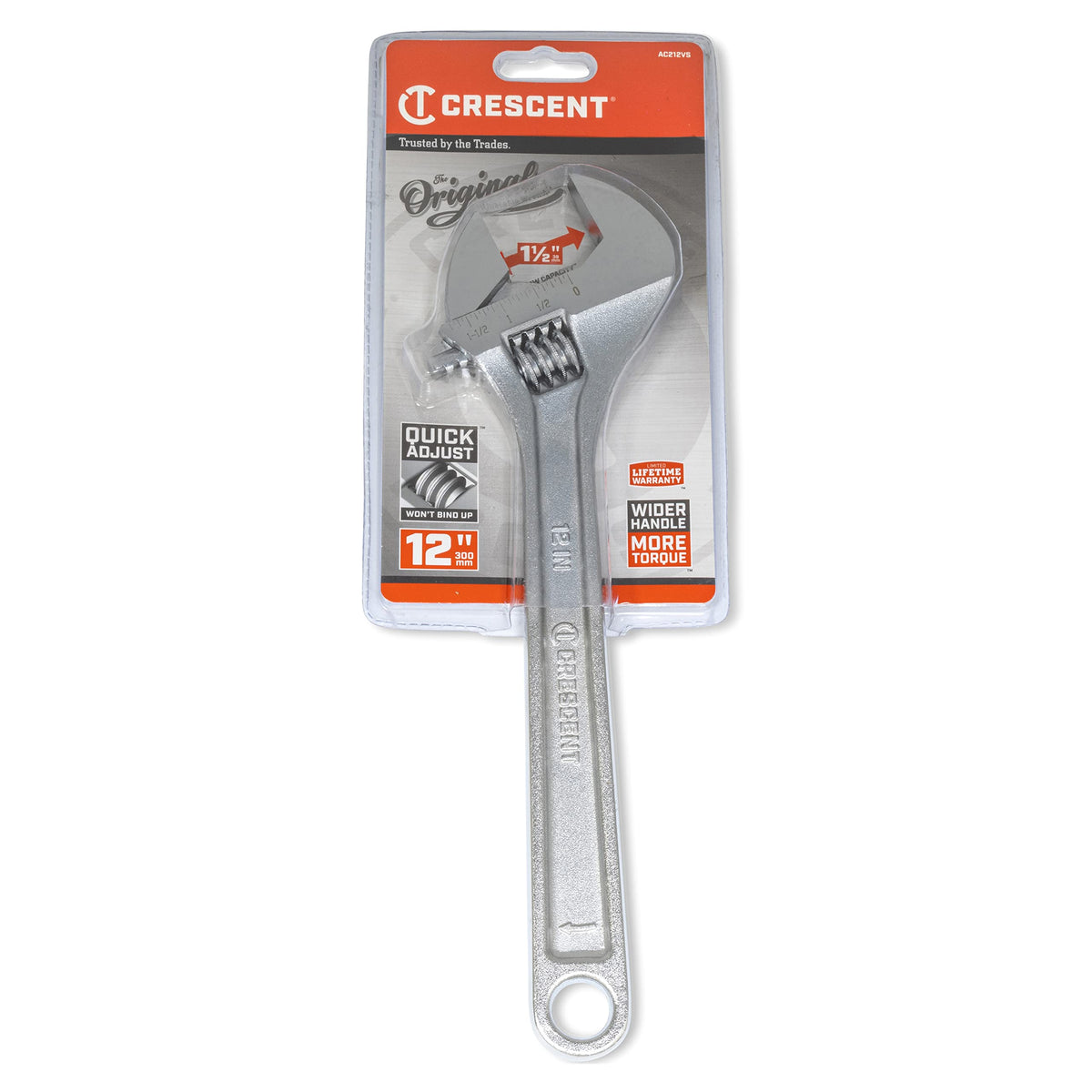 Professional-grade Crescent wrench suitable for pros and DIYers