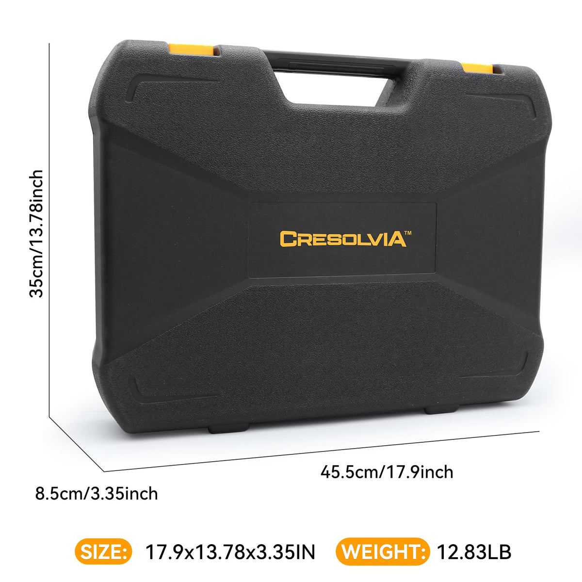 CRESOLVIA needle-nose pliers ideal for gripping and bending wires in DIY projects