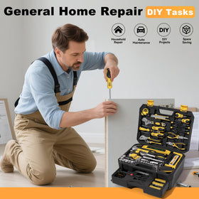 CRESOLVIA wrench and hammer assortment supports versatile repairs.