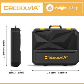 CRESOLVIA 1/4 and 3/8 sockets cover common fasteners.