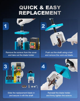 CREWORKS 40CrMo steel blade built for durability and tough stripping jobs.