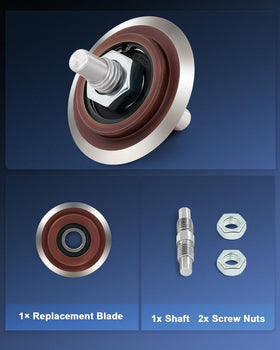 CREWORKS blade supports copper wire range 0.06–1 inch for versatile stripping tasks.