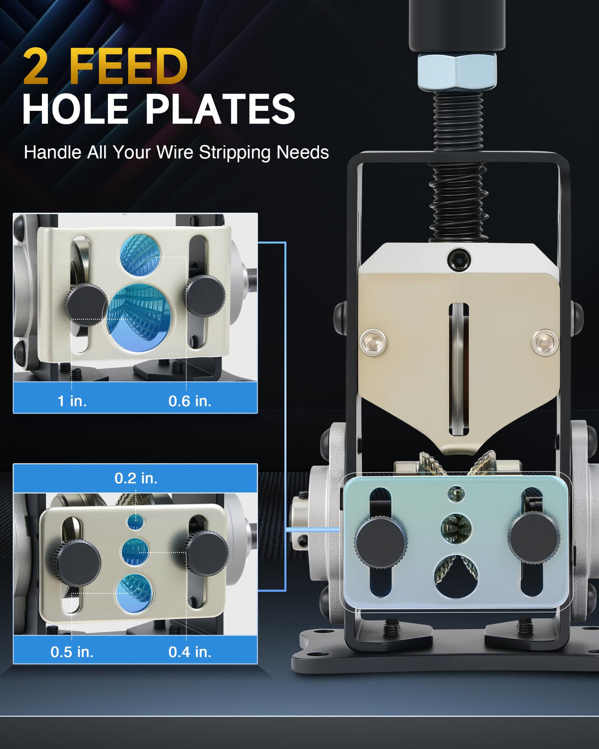 CREWORKS stripper blade image highlighting ultra-sharp heat-treated blade