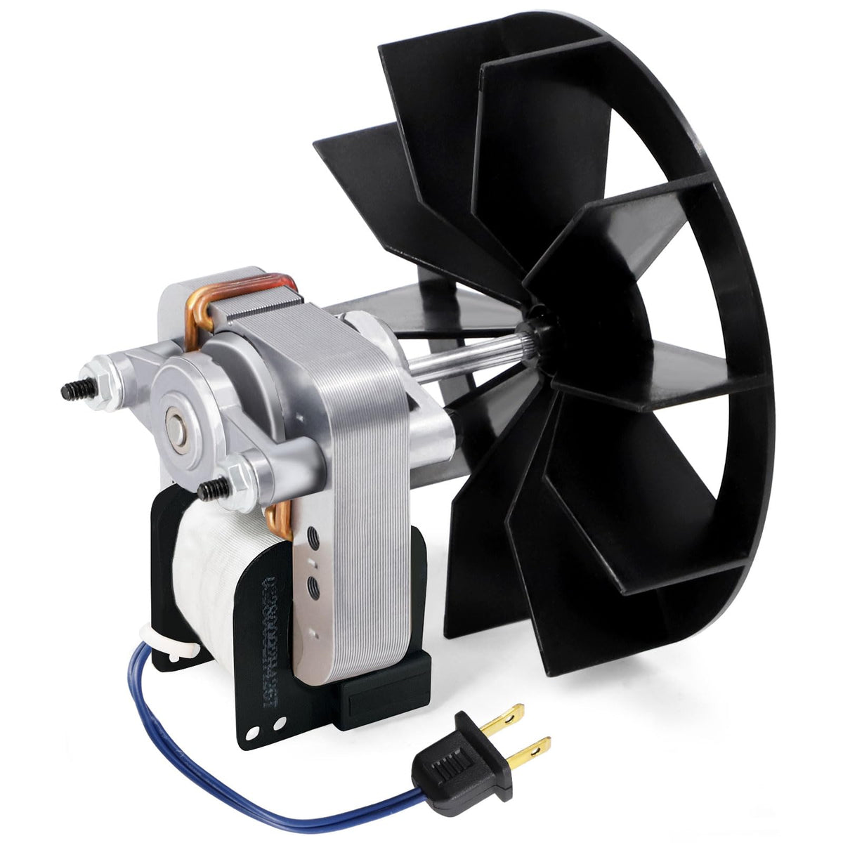 Criditpid BP27 motor assembly shown for easy bathroom fan replacement.