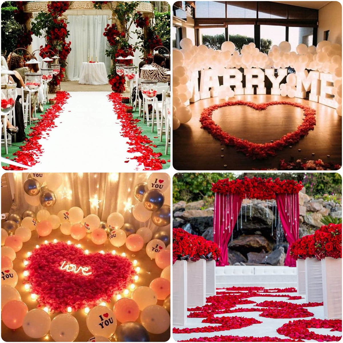 Cridoz heart-shaped LED candles add warm, flameless romance to any setup.