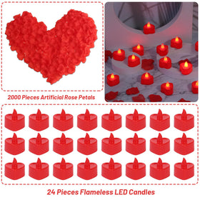 Cridoz rose petals wedding decor—silk petals ideal for aisles.
