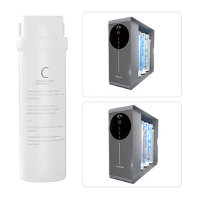CrispTaste CRS-RO600 under-sink visual highlights compact installation for clean water.