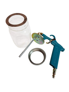 Critter Spray 22032 118SG spray pattern shows adjustable coverage for precise work.