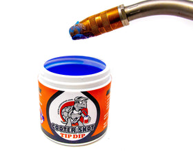 CritterGoo works with all tips, enabling versatile spatter-control coverage.